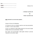 Demande d'un extrait de casier judiciaire